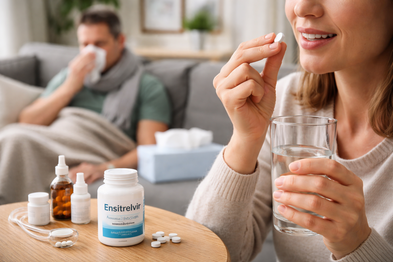 Ensitrelvir Prevents COVID-19 After Exposure to Infected Individuals