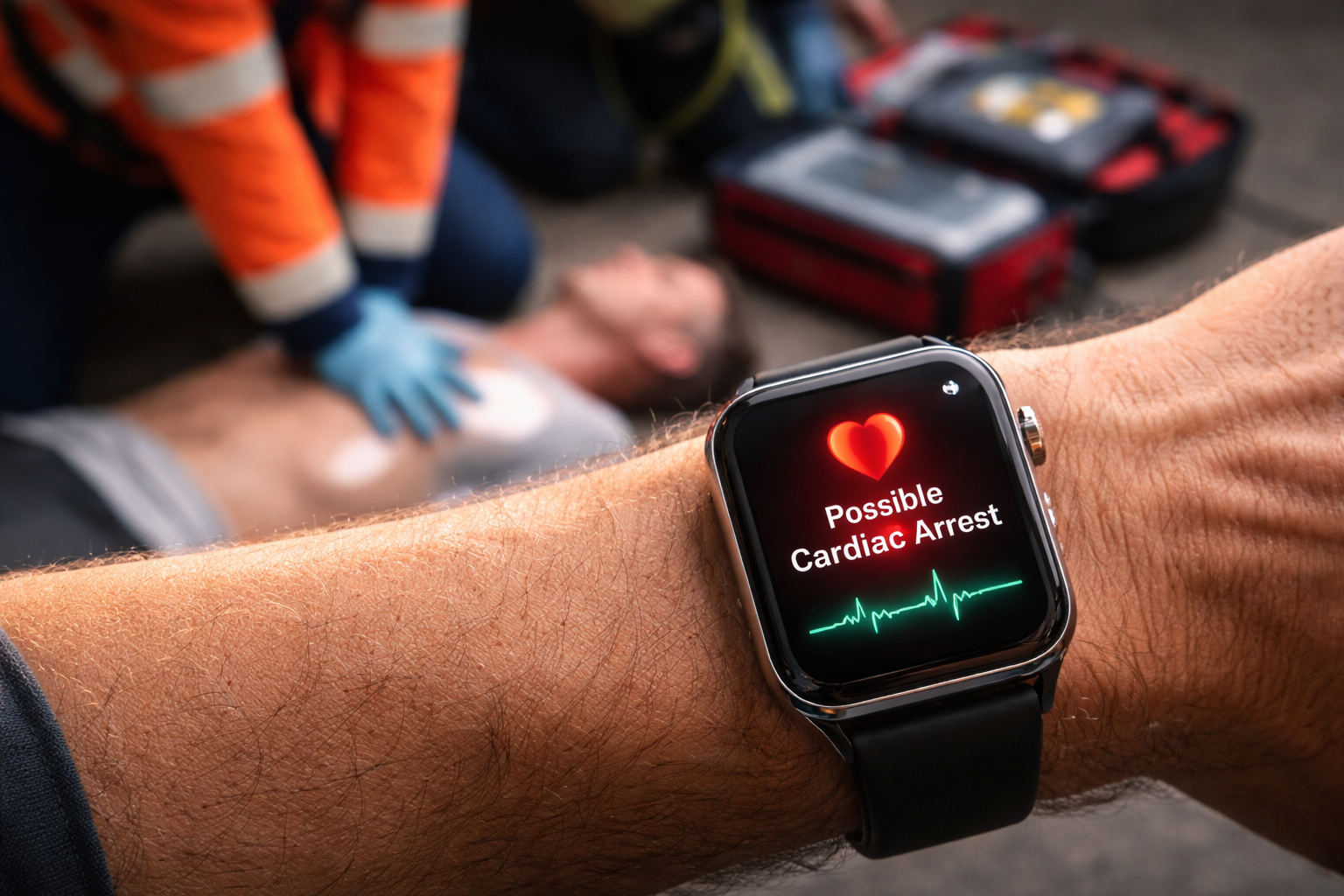 Wrist-Derived Photoplethysmography Can Accurately ID Cardiac Arrest